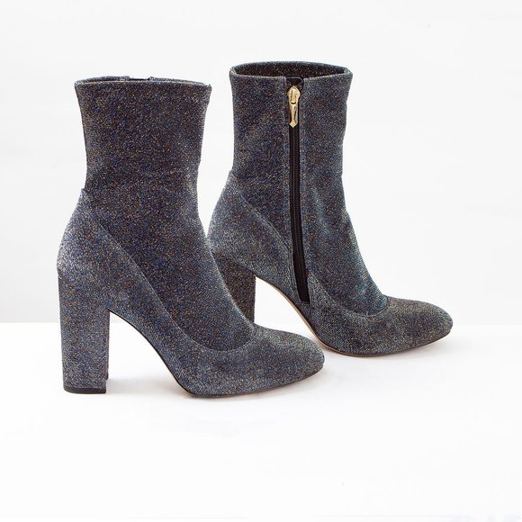 Sam Edelman Glitter Sock Boots - Picture 2 of 6